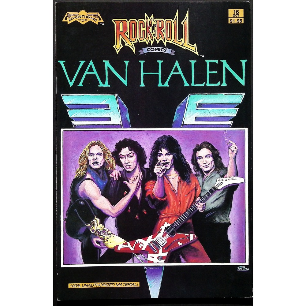 Rock N Roll Comics #16 Van Halen 1990 1st Print Unauthorized Biography‎ NM